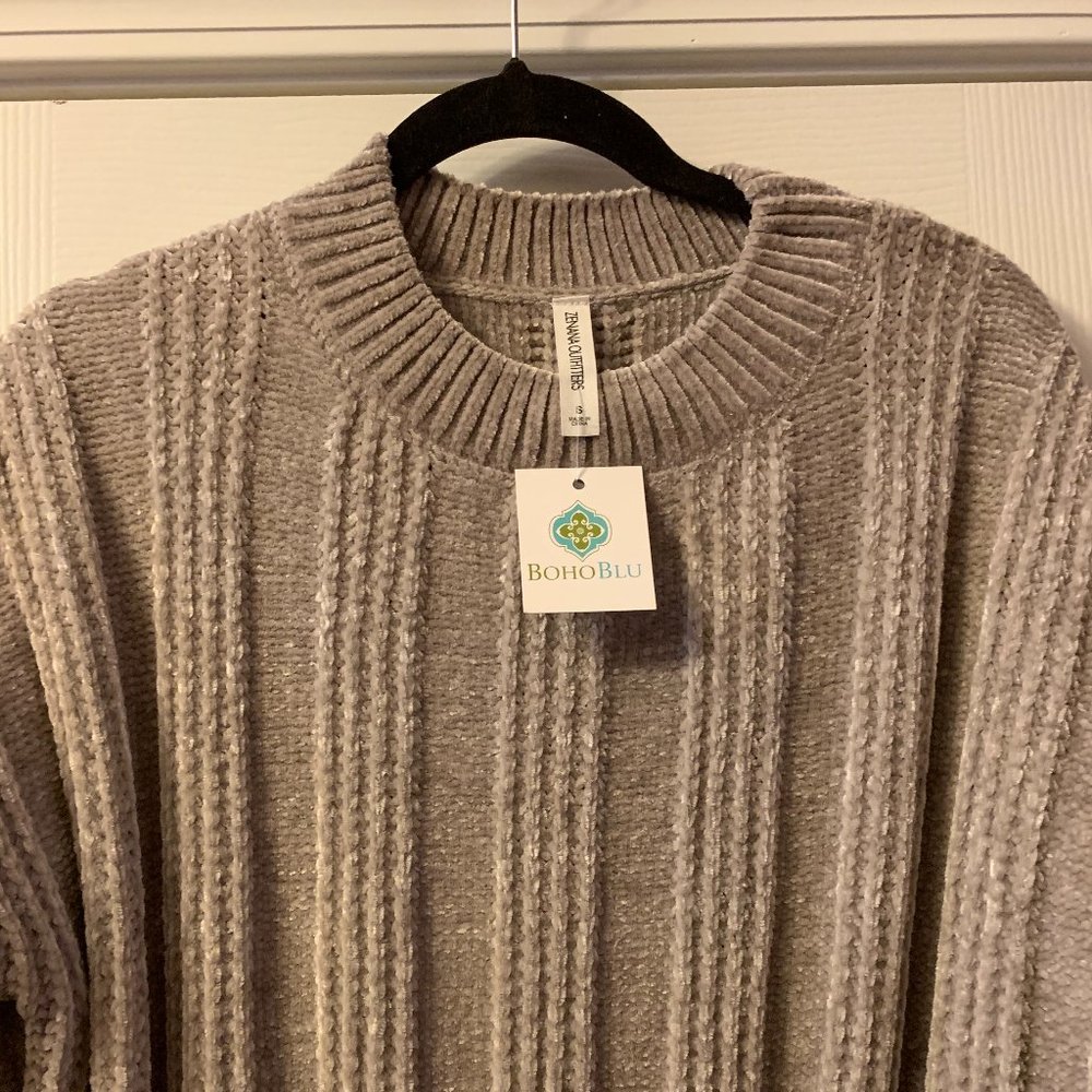 SOLD!!!   Boho Pull-over Cozy Thick Plush Sweater S - Picture 8 of 11